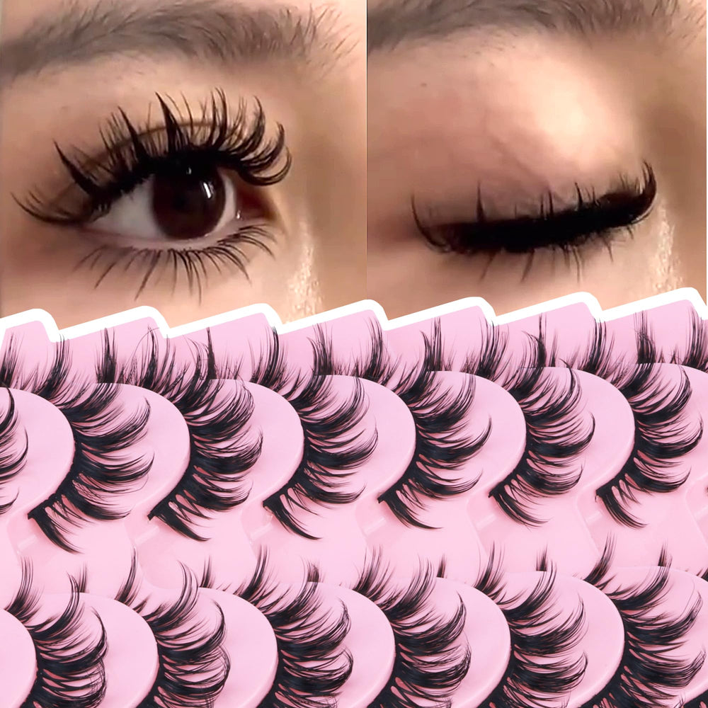 Cils FANXITON bande coton doux, port confortable sans irritation.