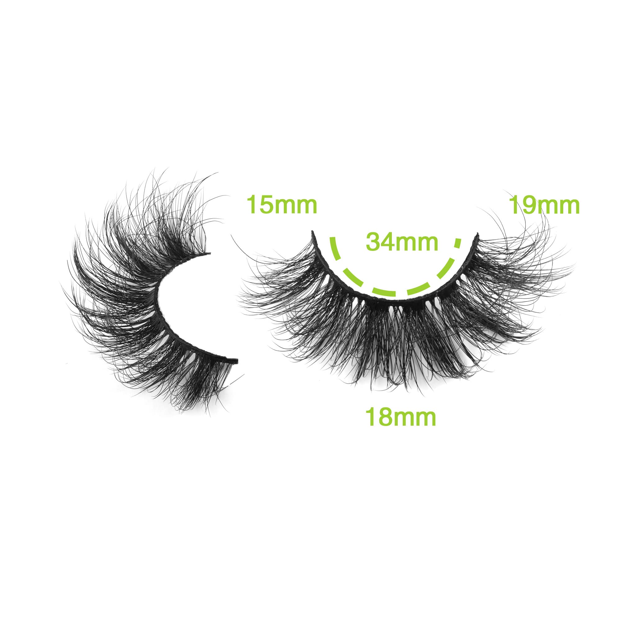FanXiton cils dramatiques, bande coton durable et confortable