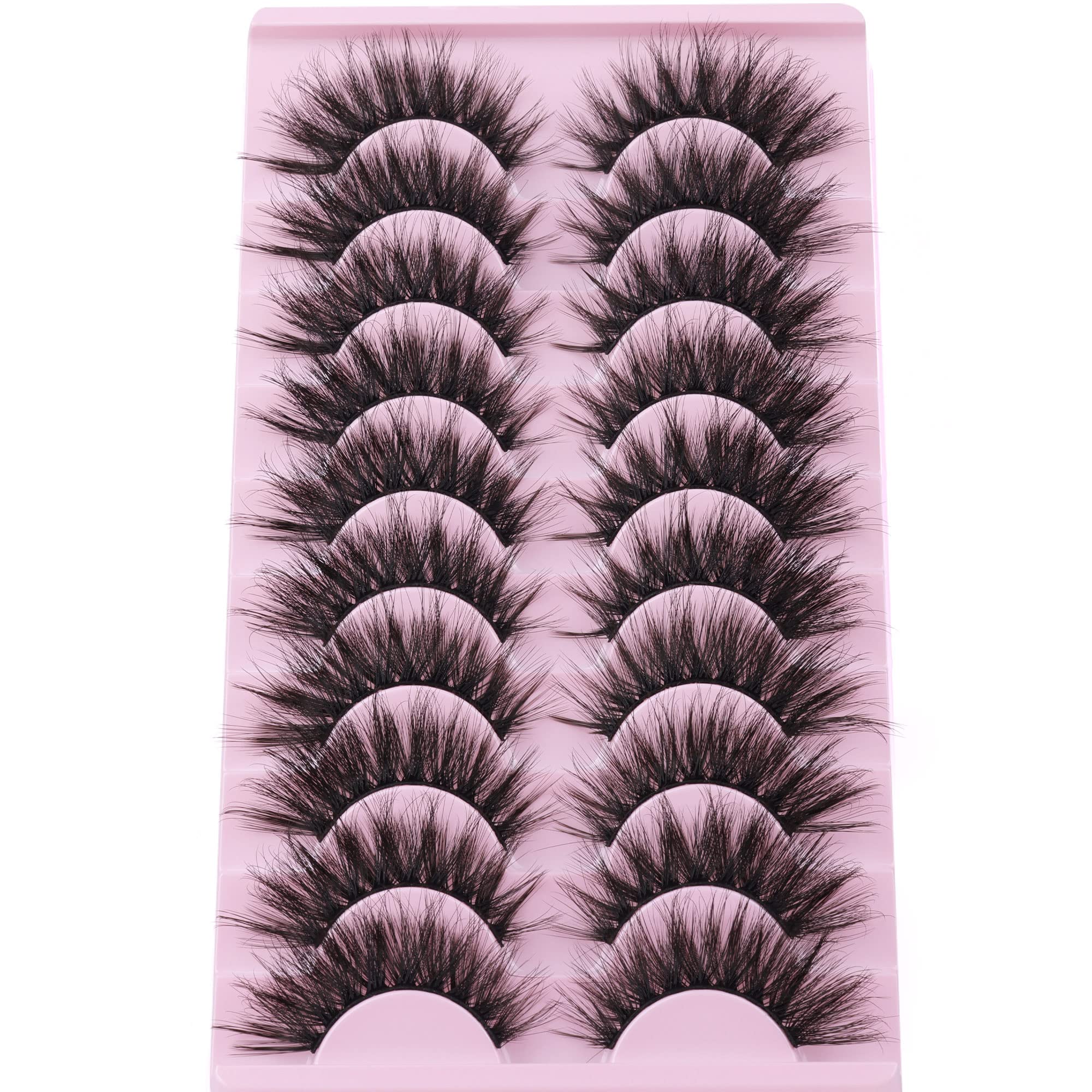Cils FANXITON pack 10 paires, pratique et pret a l emploi.