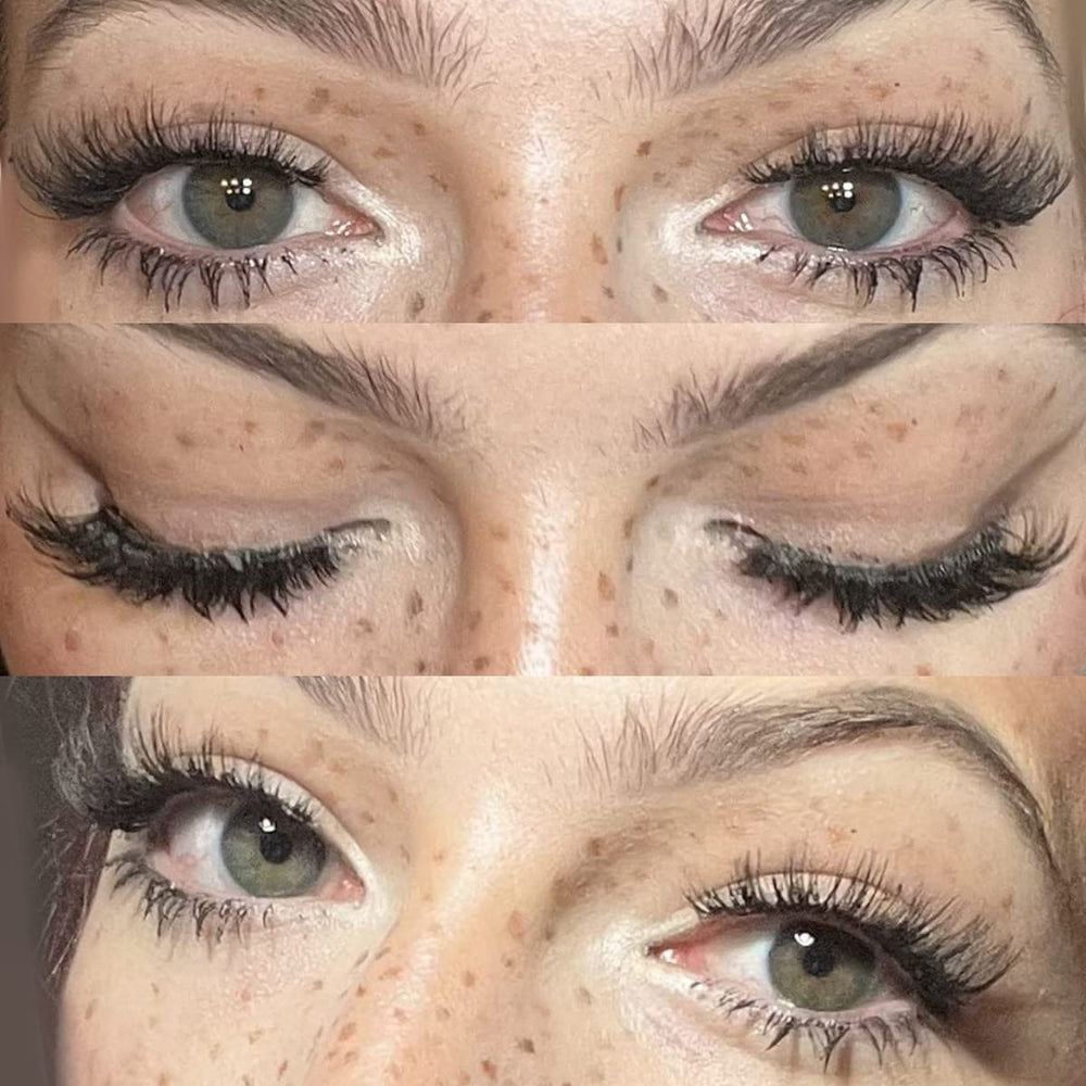 FANXITON Cils vison synthétique, texture soyeuse pour un toucher doux.