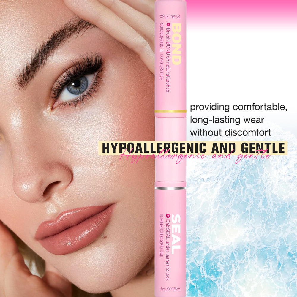 Colle-cils FANXITON pour extensions et clusters, adhésion rapide.