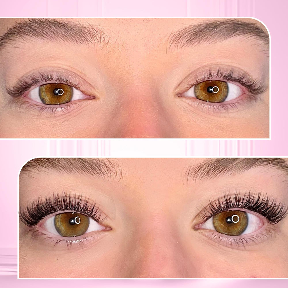 Extensions cils naturelles et douces FANXITON