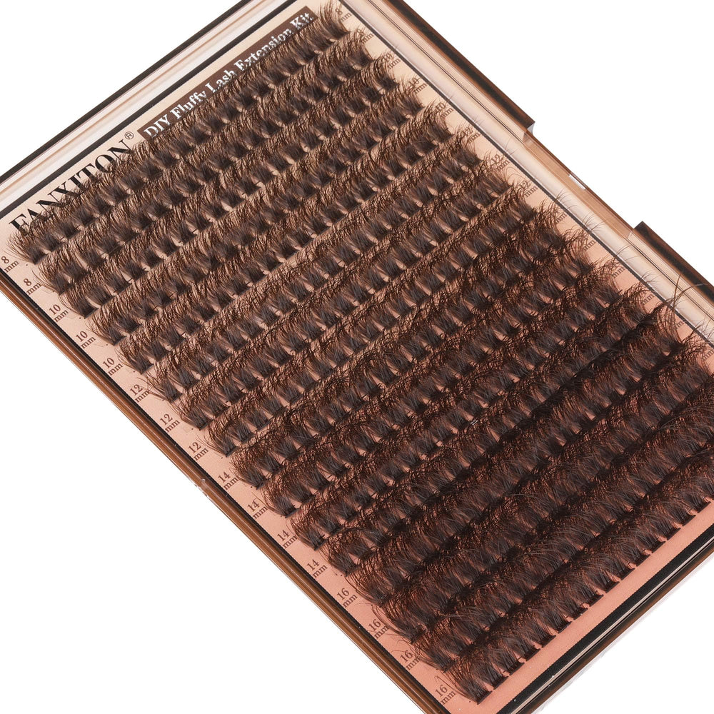 FANXITON kit extension cils à faire soi-même — pratique et économique
