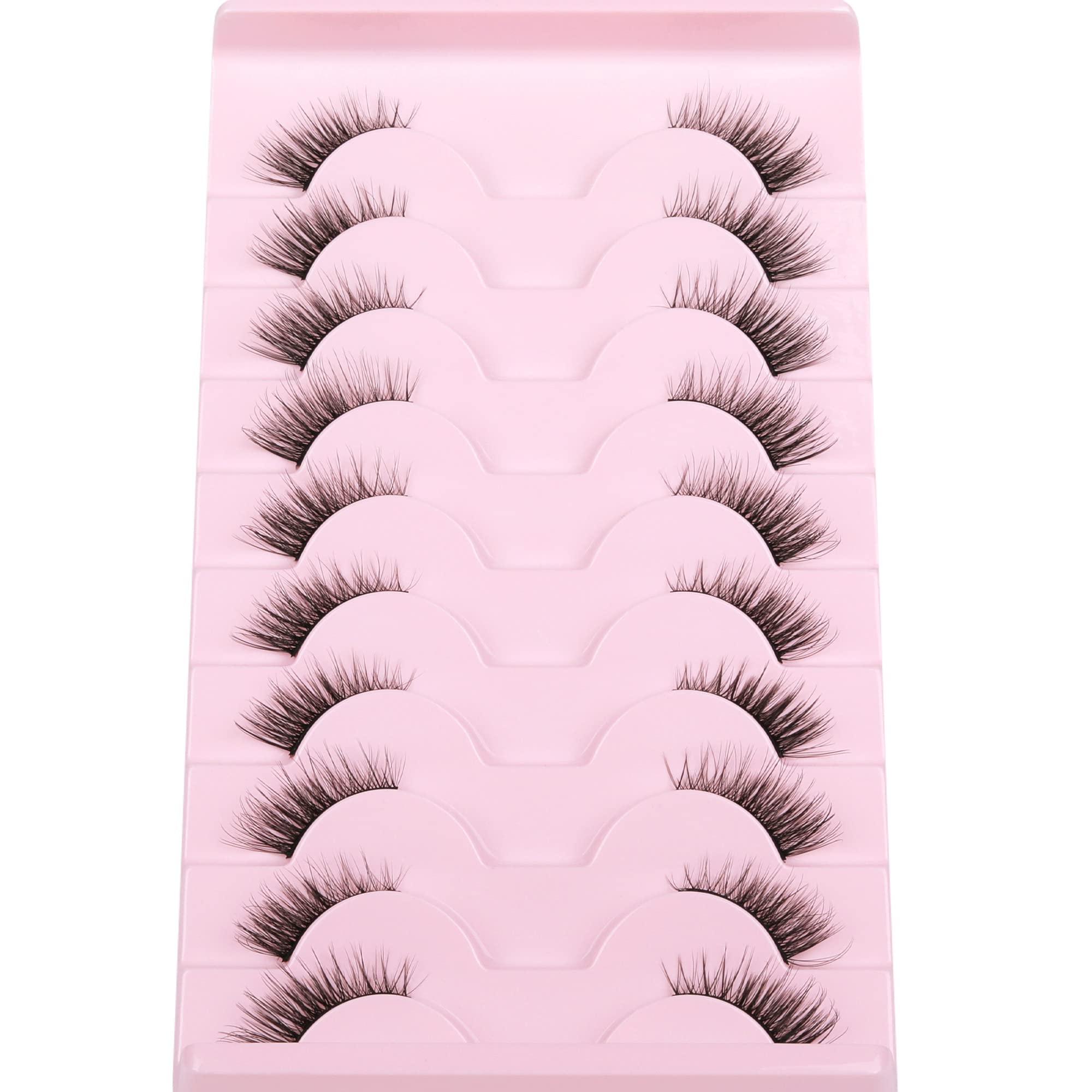 FANXITON Lashes – aperçu 10 mm pour un regard éveillé