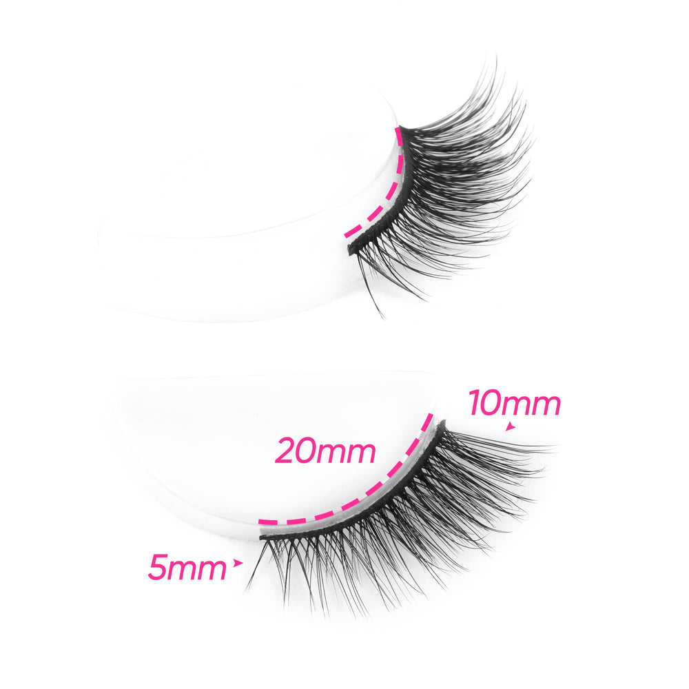 FANXITON Lashes – demi-cils pour une application polyvalente