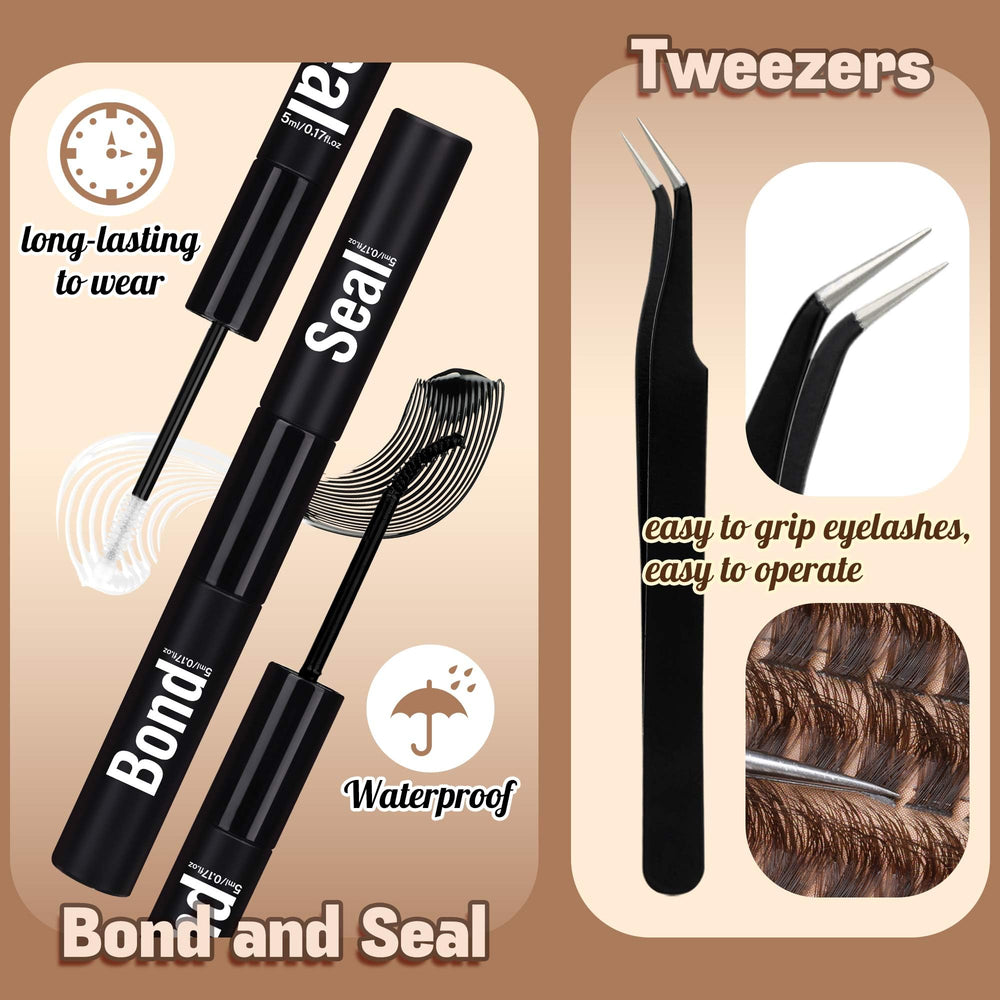 FANXITON liant et scellant cils — fixation durable pour extensions à domicile