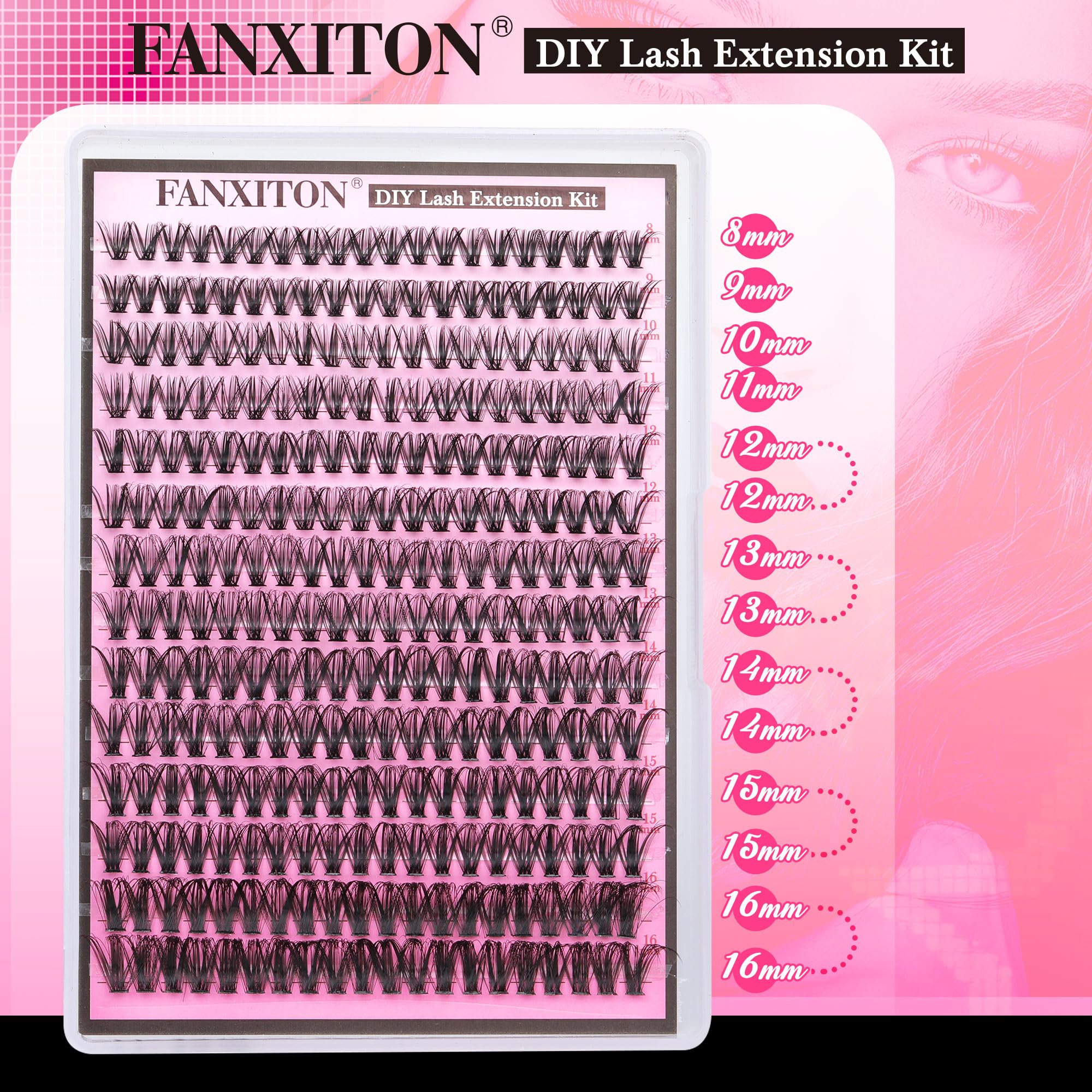 Application simple avec le kit FANXITON et outils dédiés.