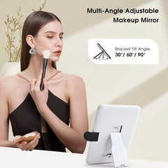 Faquenc miroir LED réglable couleurs et luminosité pour précision maquillage