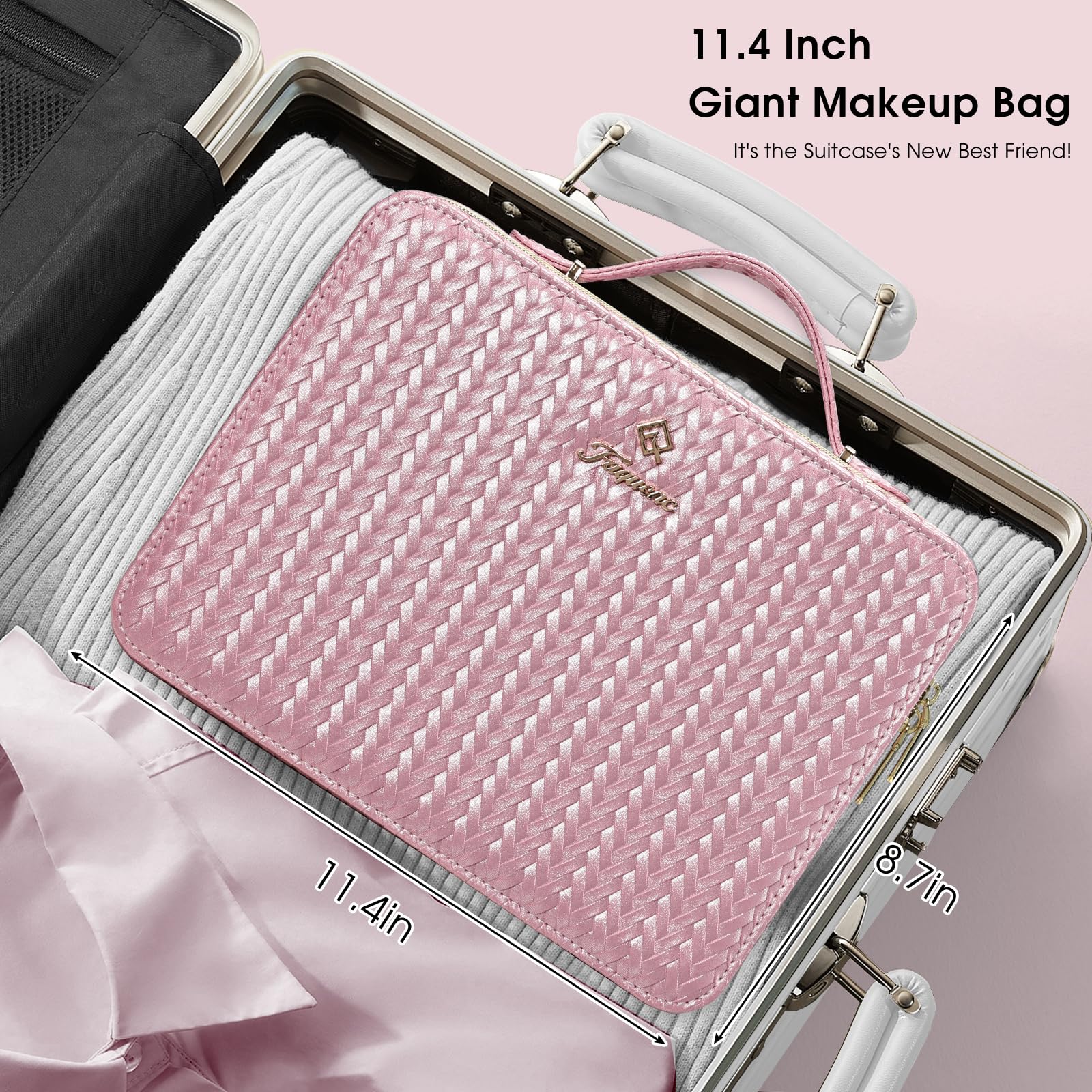 Faquenc Trousse batterie interne 2000mAh, séance maquillage continue