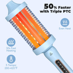 FARERY brosse thermique légère et portable, idéale en voyage.