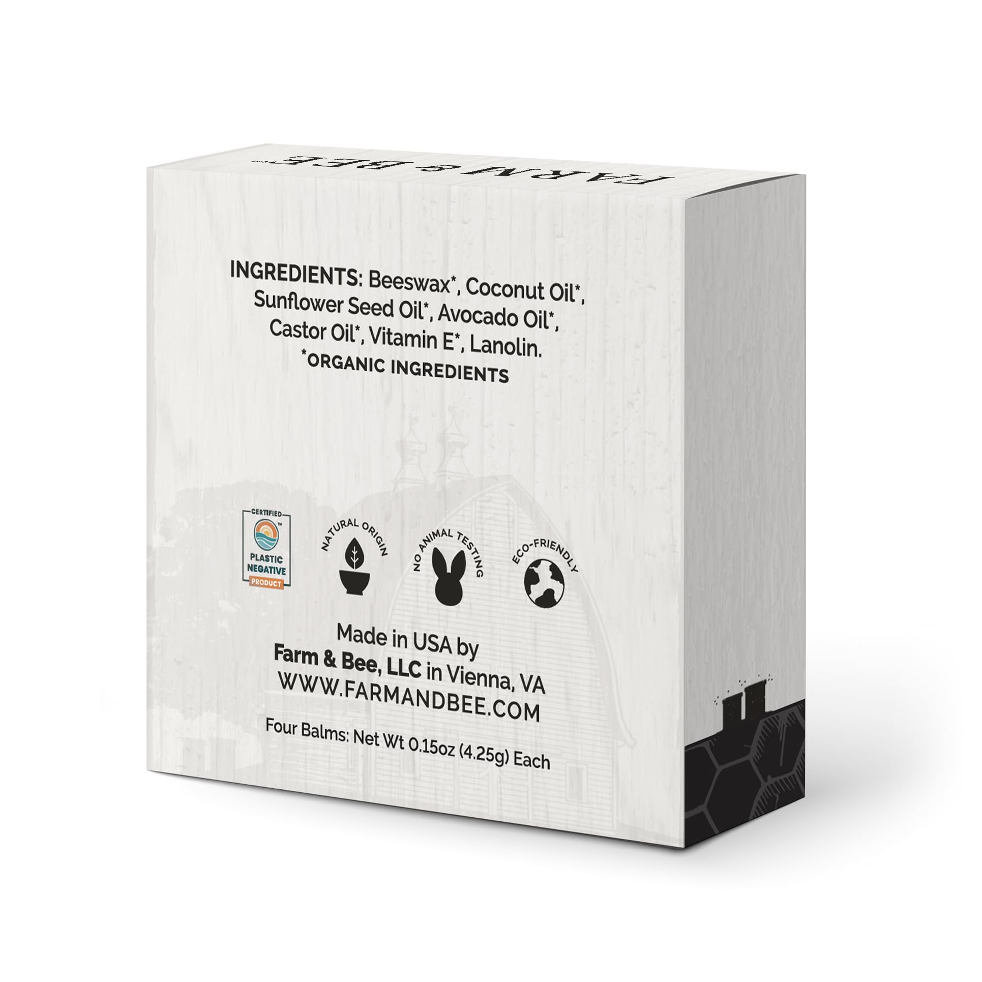 Gentle Farm & Bee formula suitable for sensitive skin