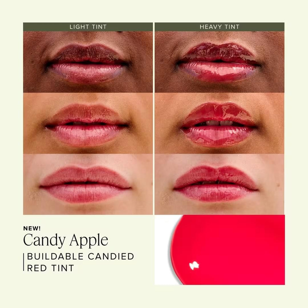 Farmacy Apple A Day Kit peptides repulpants pour lèvres plus pleines et hydratées.
