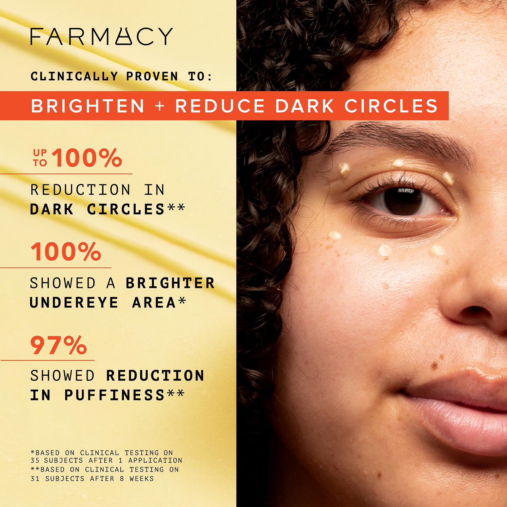 Ingrédients cranberry peptide et caféine encapsulée contribuant à lisser les ridules.