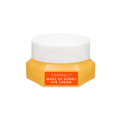 Farmacy Wake Up Honey Crème Yeux, emballage élégant, pour un éclaircissement rapide du regard.