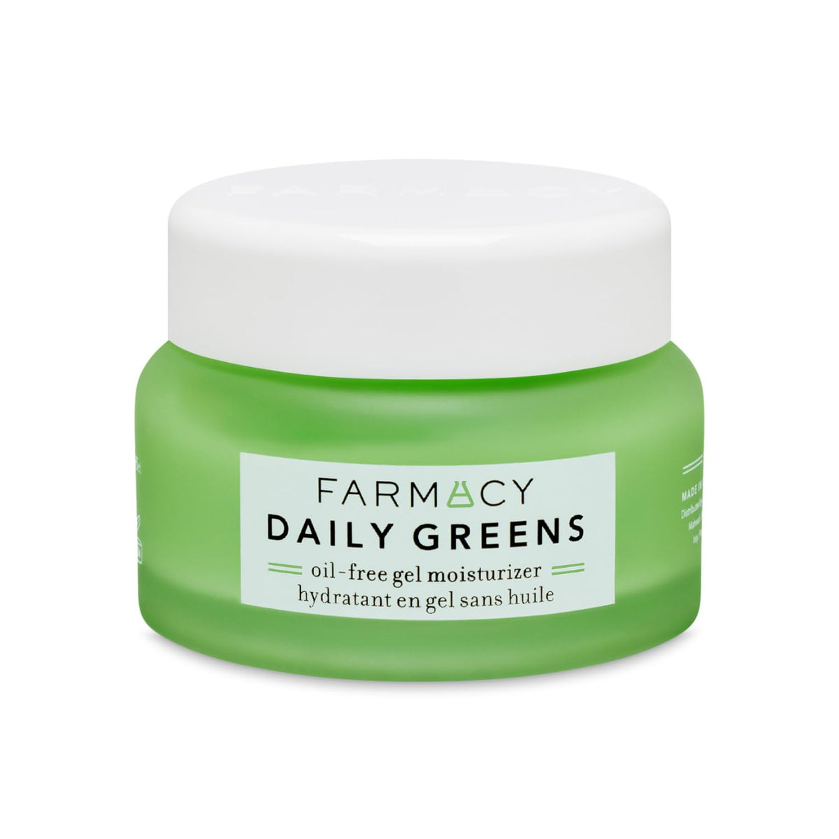 Farmacy Daily Greens Gel Hydratant – bouteille sans huile et hydratation légère