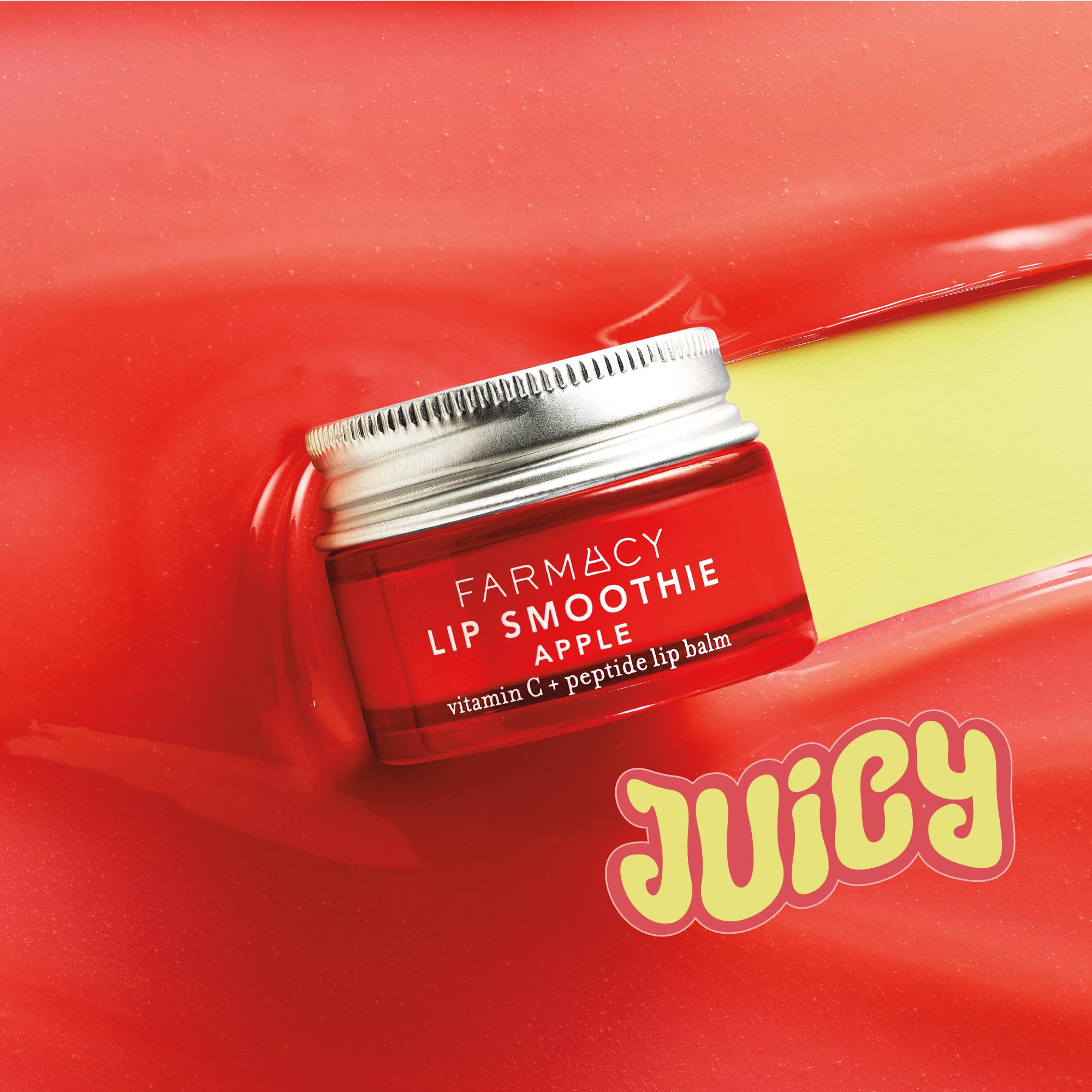 Farmacy baume lèvres fini brillant hydratant, éclat et confort.