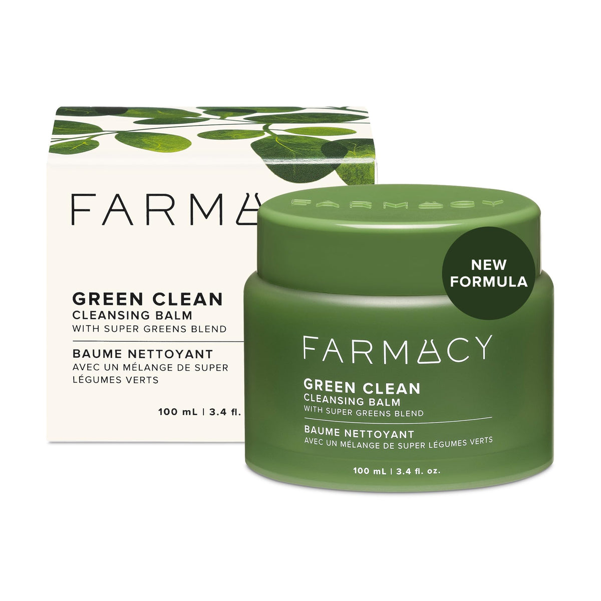 Farmacy Green Clean dans son pot; démaquillage en douceur et efficacité.