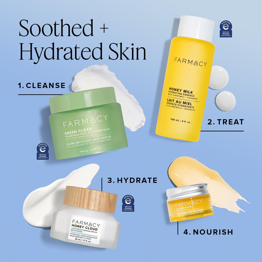 Farmacy Honey Cloud hyaluronique et peptides pour hydratation multi-niveaux.