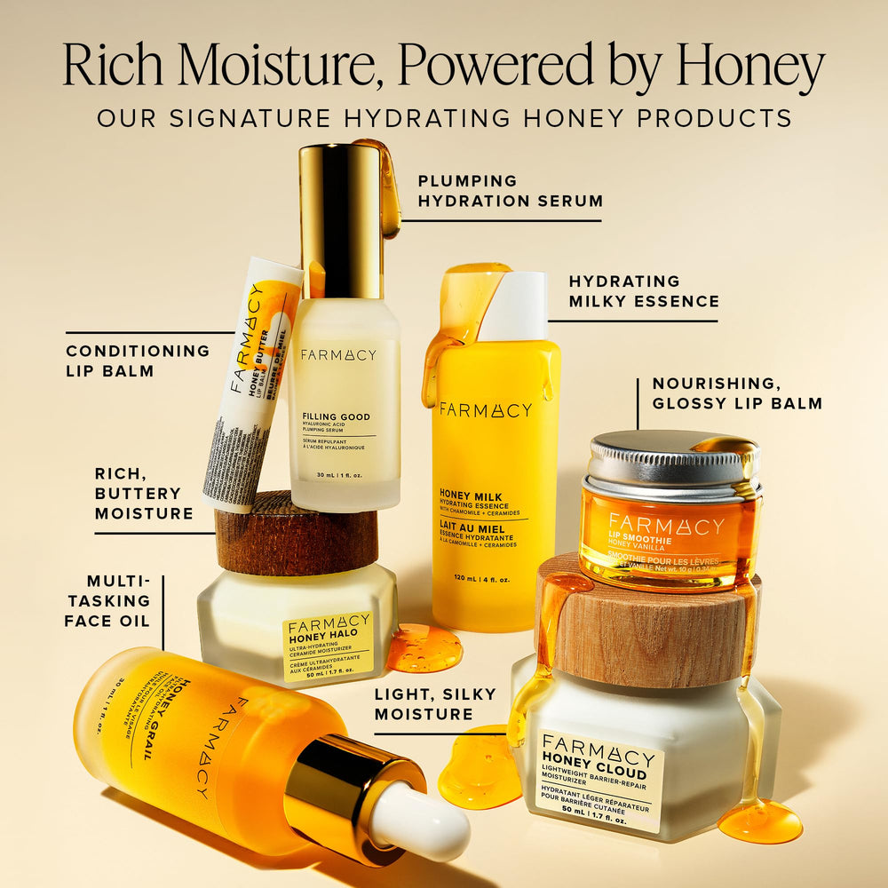 Farmacy Honey Cloud sans parfum, adaptée peaux sensibles et mixtes.
