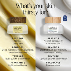 Farmacy Honey Halo application: facile à appliquer sur peau propre.