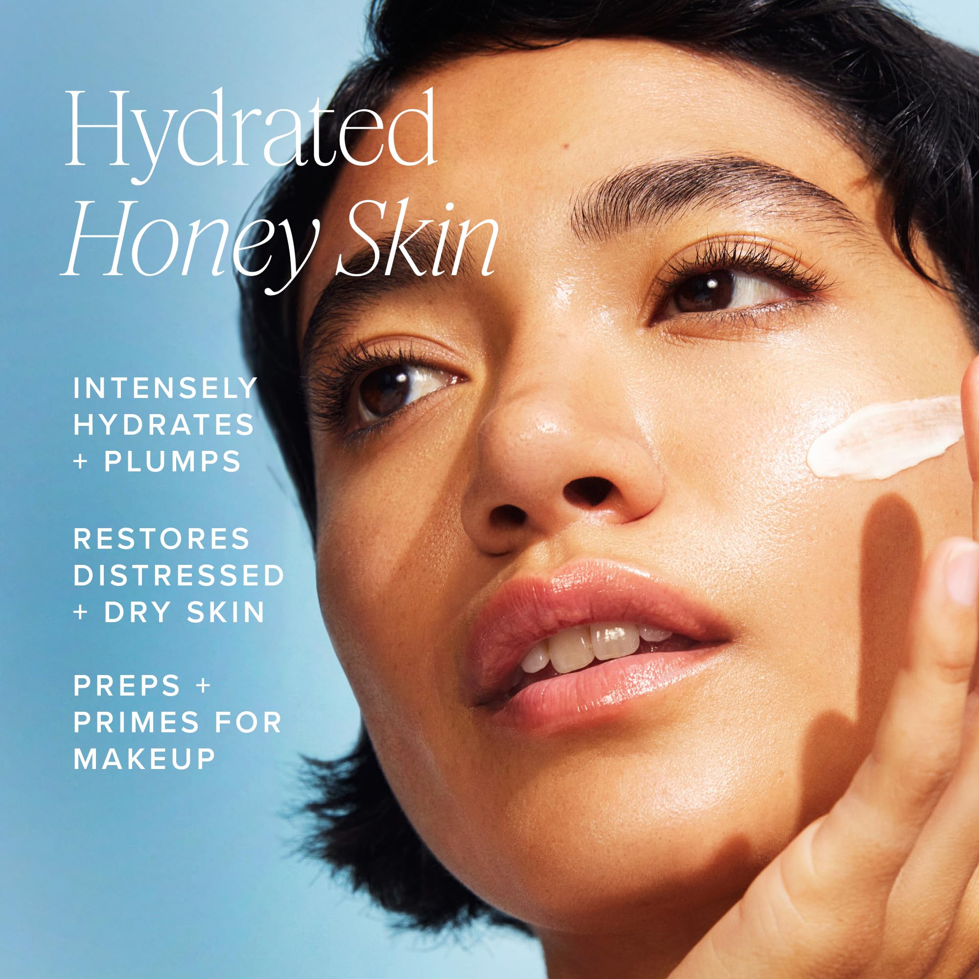 Farmacy Honey Halo pot: texture riche prête à hydrater.