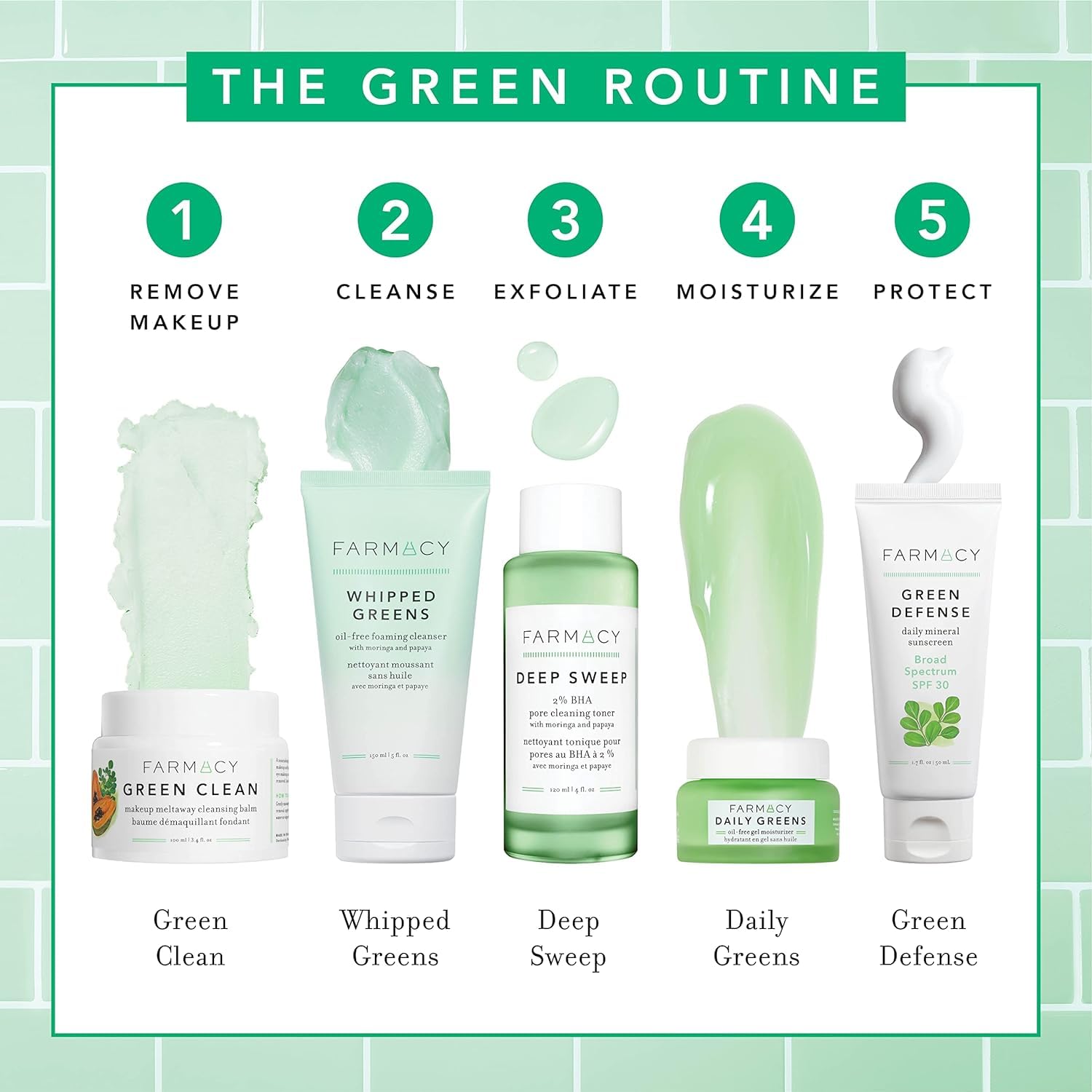 Farmacy Minéral Face Sunscreen appliqué sous le maquillage pour une base lumineuse.
