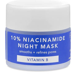 Farmacy Niacinamide Masque Nuit : application légère pour peau repulpée au réveil.