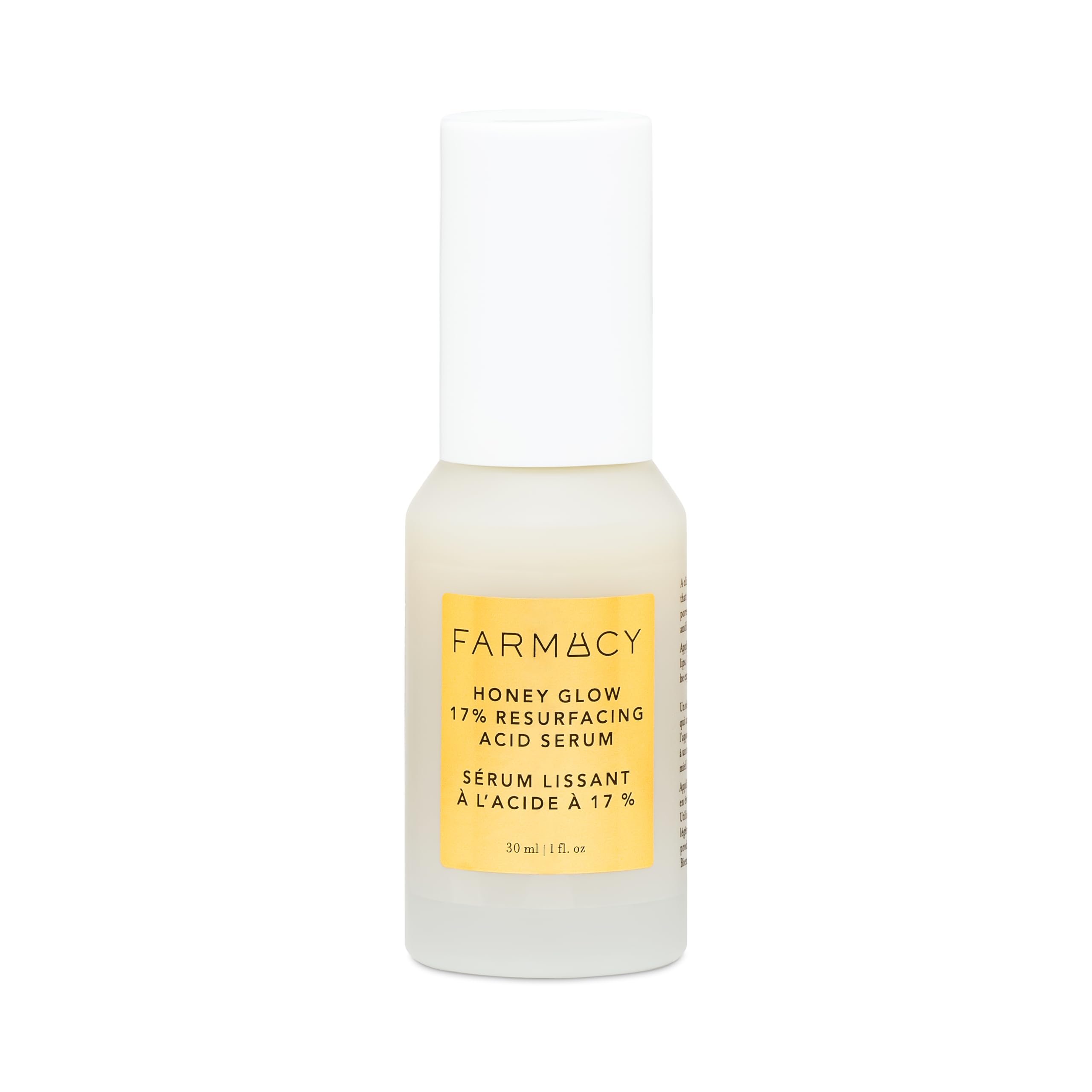 Farmacy Honey Glow – la bouteille révèle une hydratation légère et un éclat.