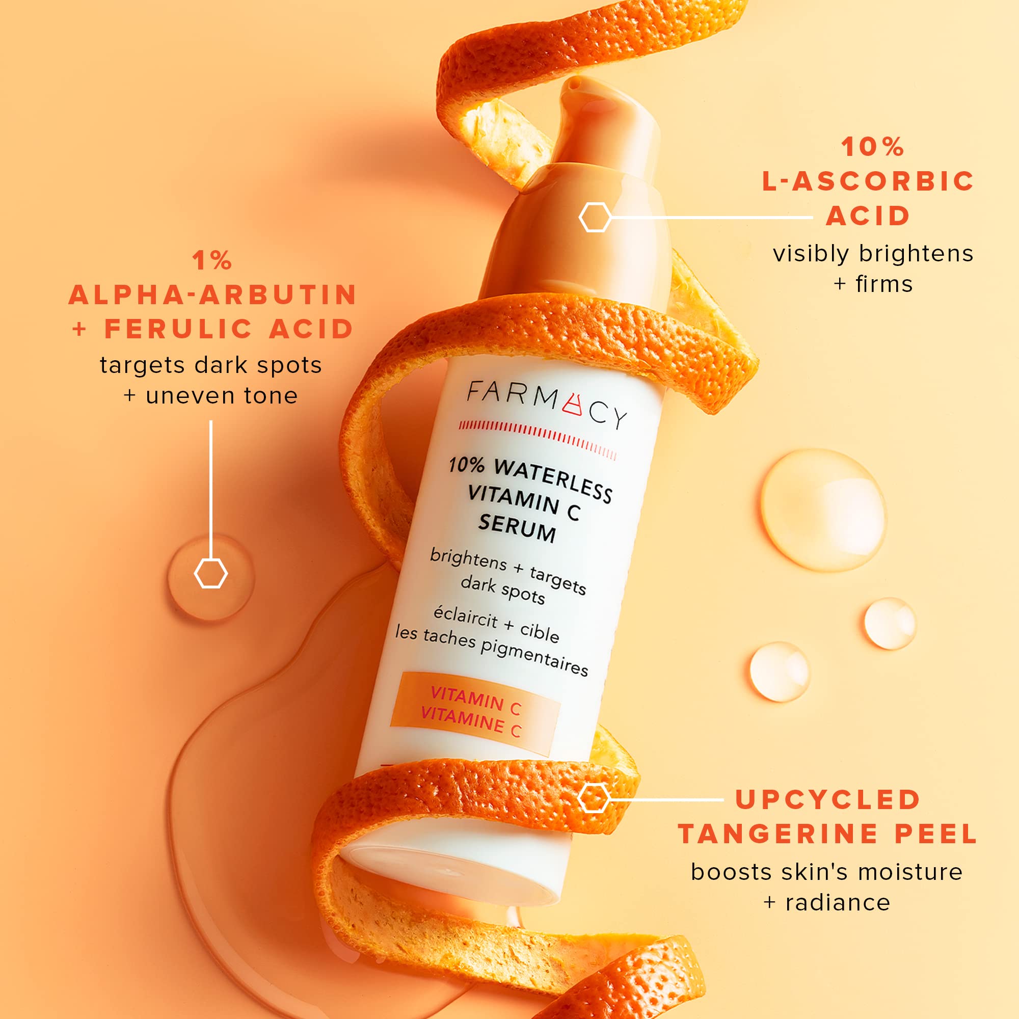 Farmacy – pelure de tangerine upcyclée apportant hydration