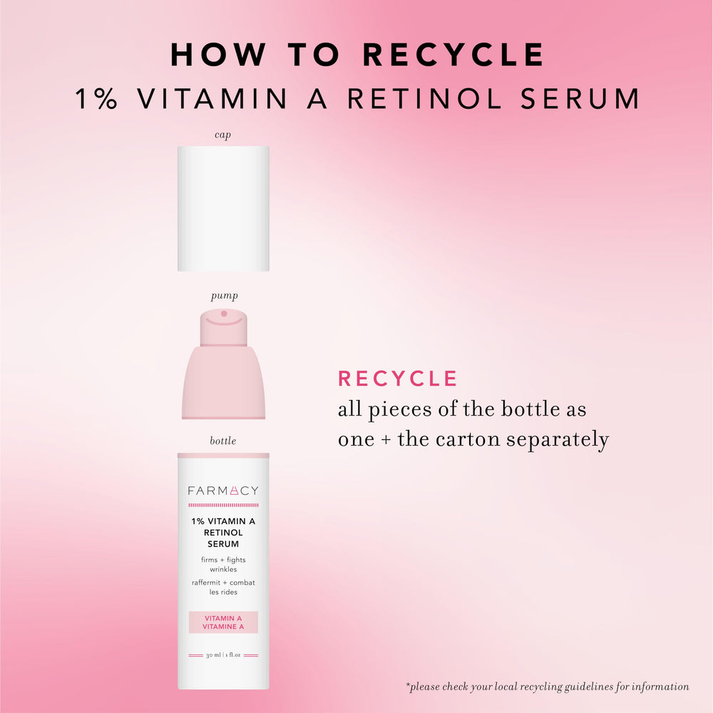Texture sérum crème tourbillon Farmacy montrant l'onctuosité et l'absorption rapide.