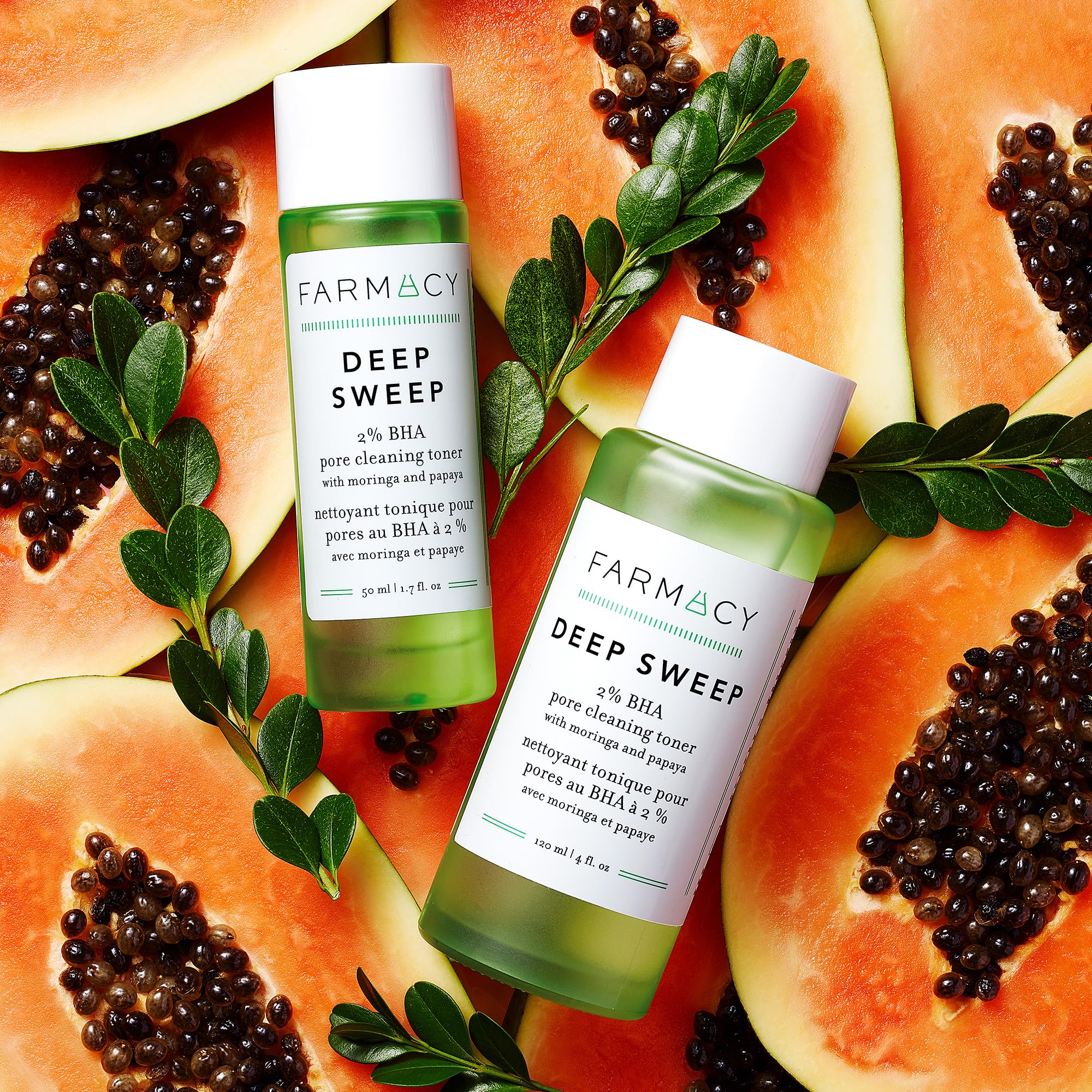 Farmacy Deep Sweep tonique visage - usage quotidien facile et sûr.