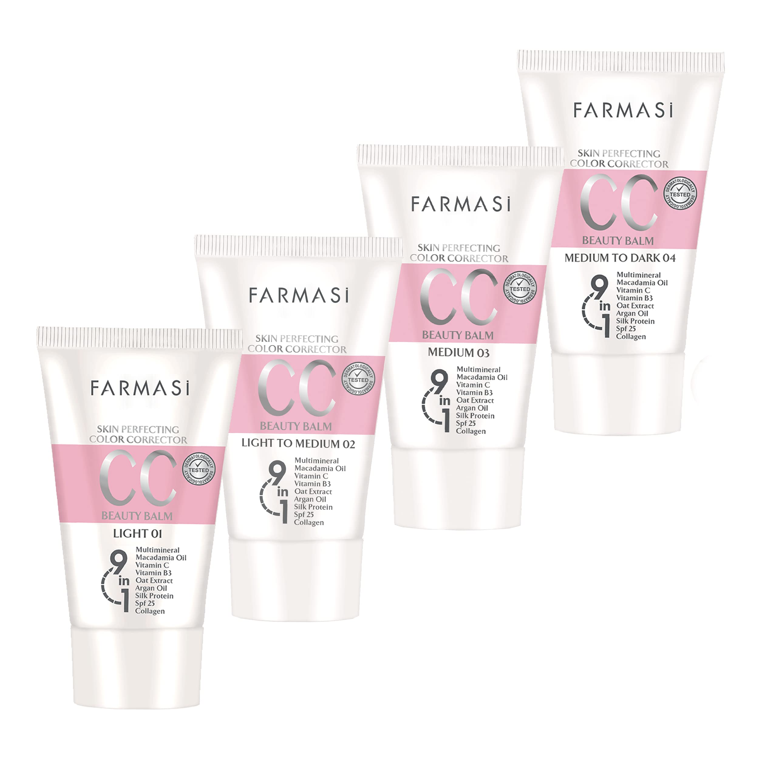 Farmasi CC Cream SPF25: protection quotidienne sans effort