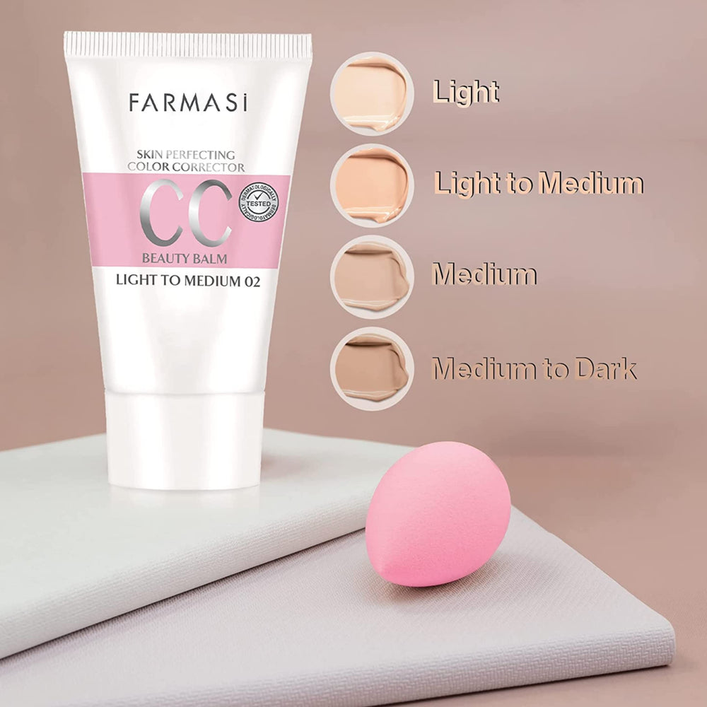 FARMASi CC Crème SPF25 protège quotidiennement le teint.