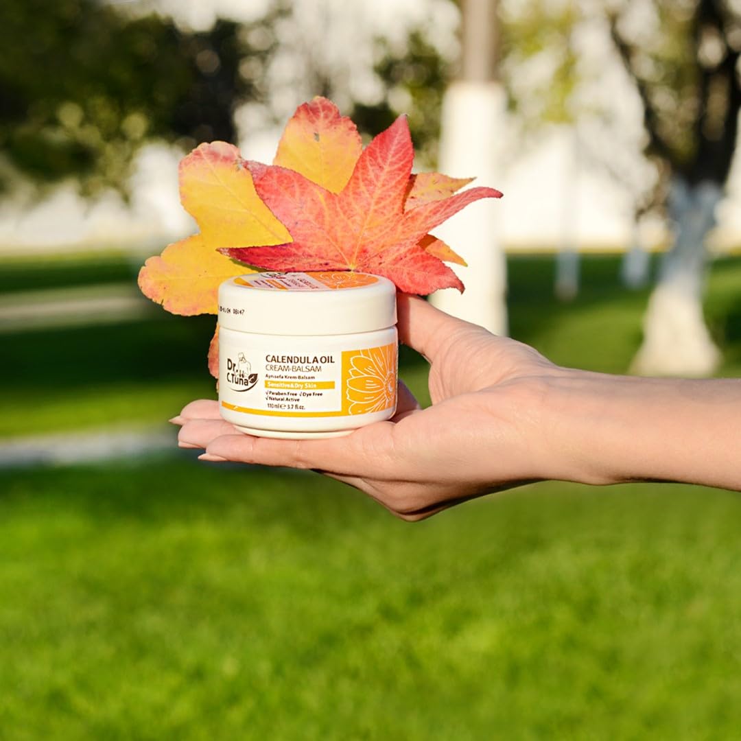 Ingrédients clés CALENDULA et huiles végétales dans FARMASi Calendula