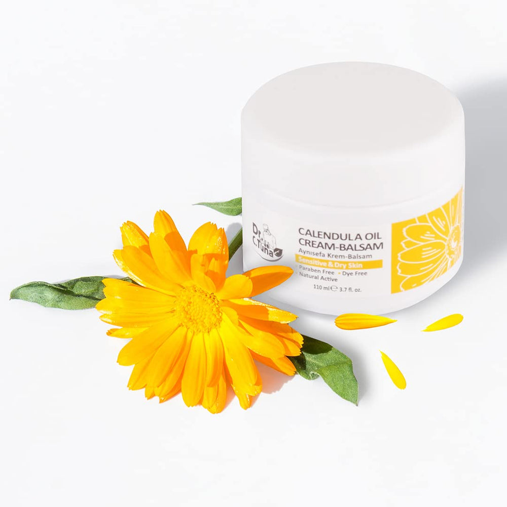 Application sur les mains avec cette crème Calendula, douceur durable