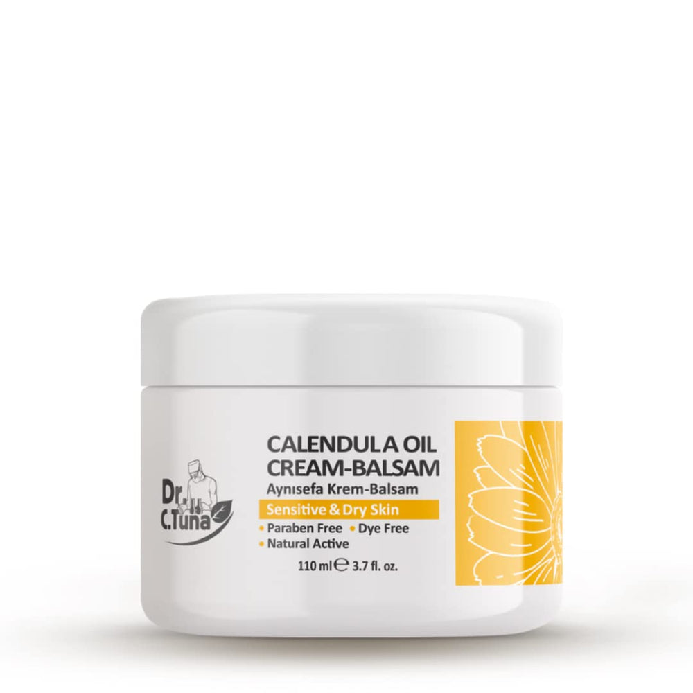 Texture crème FARMASi Calendula, pénètre sans gras pour une peau douce