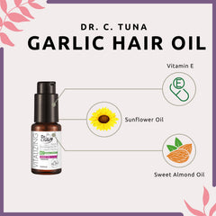 Ce soin convient à tous les types de cheveux avec FARMASi Dr. C. Tuna Huile d'Ail.