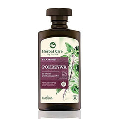 Farmona Shampoing Ortie 300 ml, bouteille prête pour une routine équilibrante.