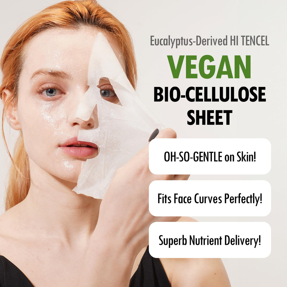 Masque Farmskin adhésion excellente: adhérence parfaite et absorption efficace.