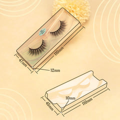 Bande en coton des cils FARRED pour un porté confortable