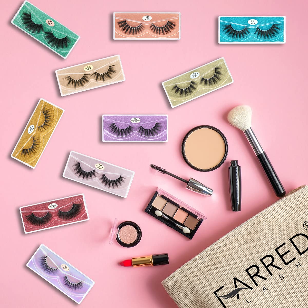 Idée cadeau FARRED cils faux pour elle et ses proches