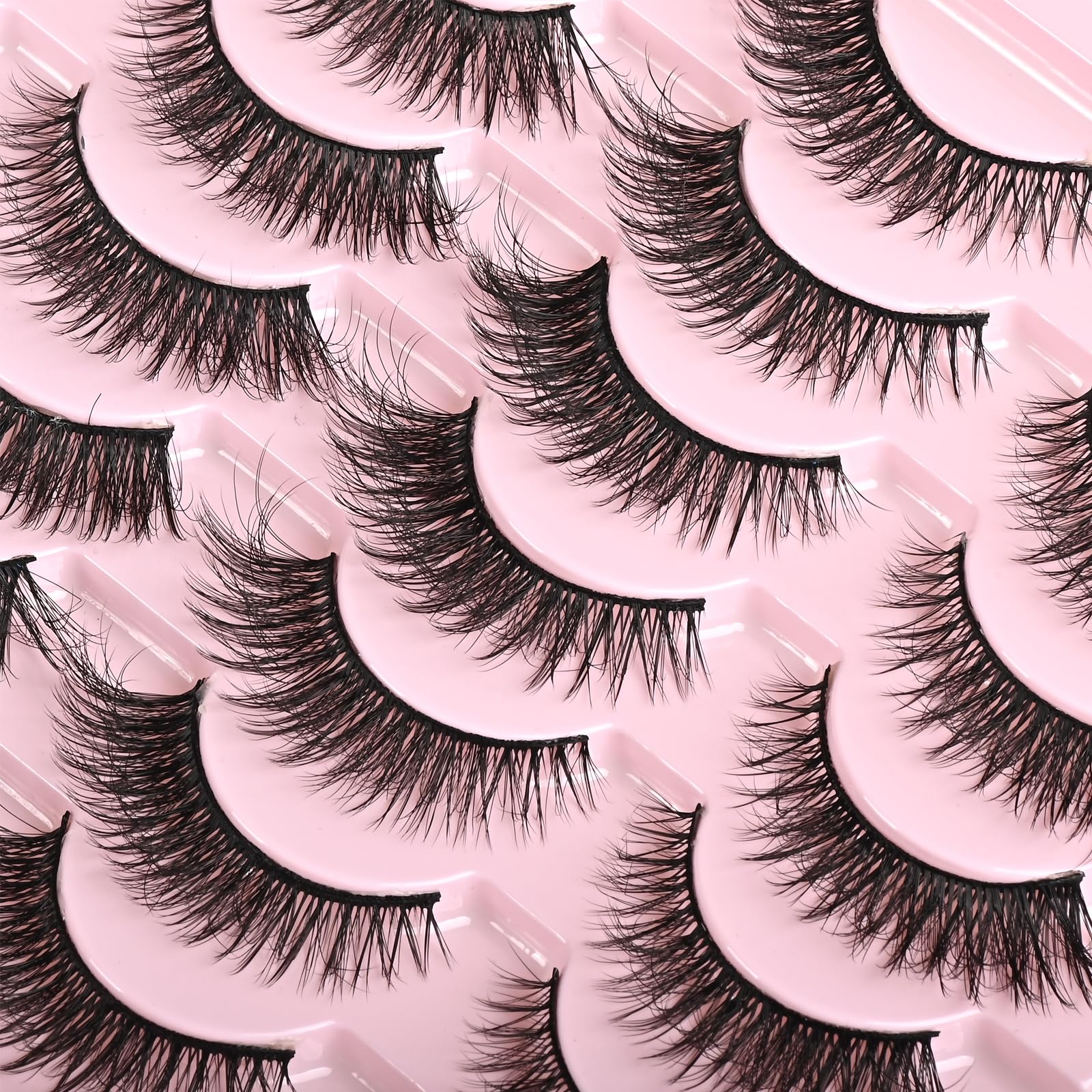 FARRED cils imitation vison fin pour un look naturel