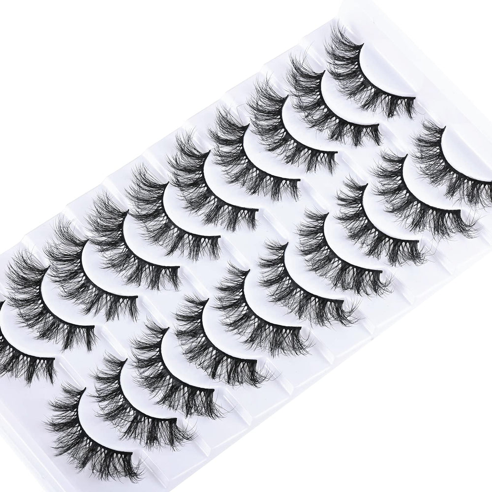 Cils FARRED, lot de 10 paires pour un remplacement pratique.