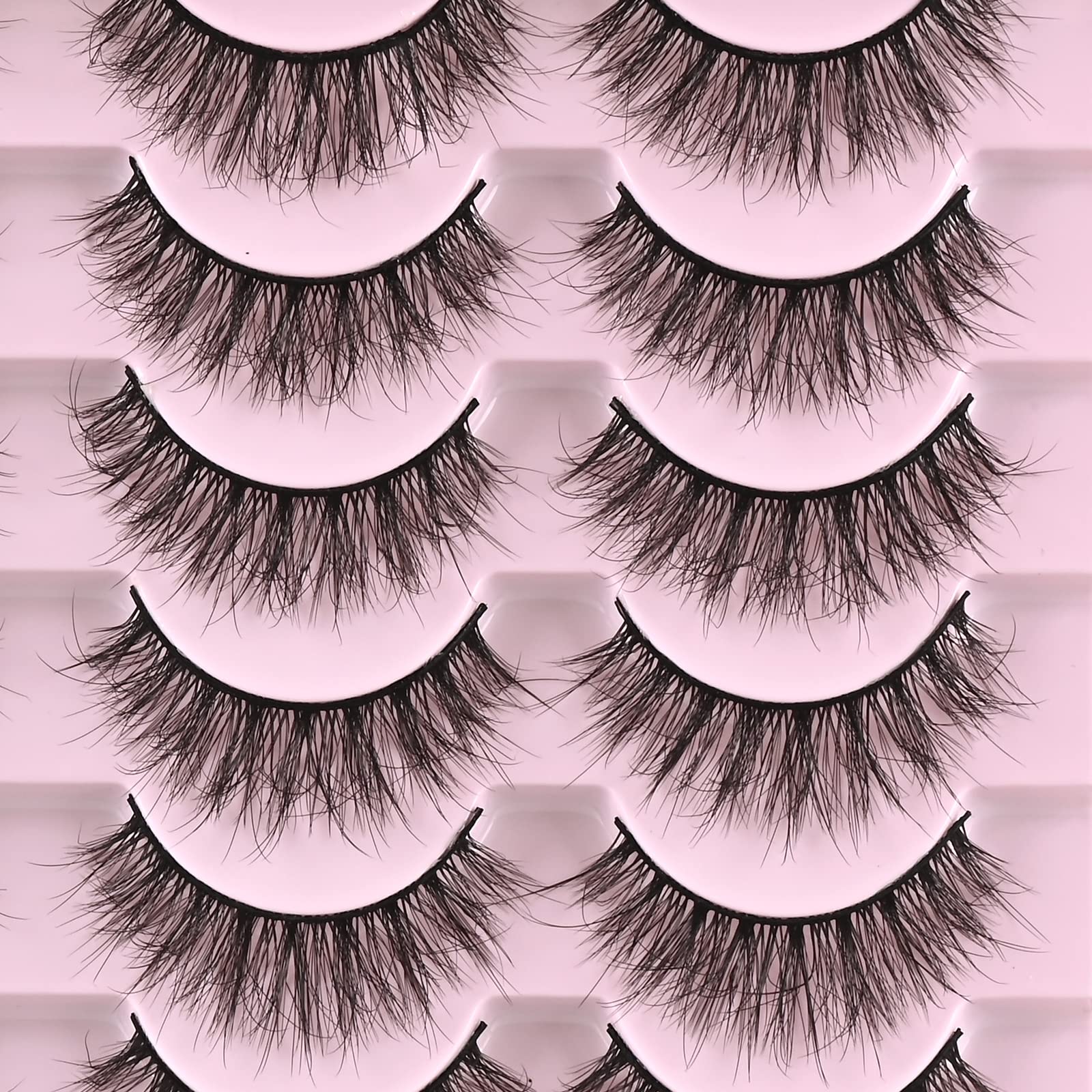 Texture naturelle proche du mink des FARRED F5 pour un rendu élégant.