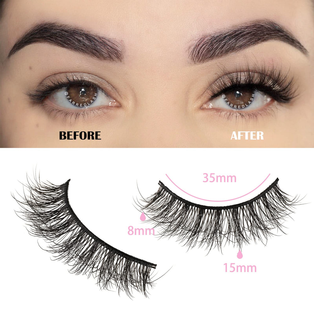 Cils FARRED F5 : application facile pour un regard impeccable.