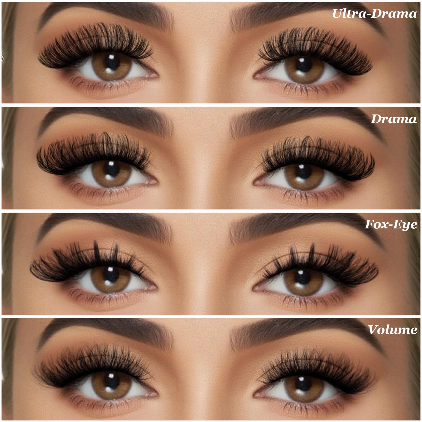 Cils FARRED, volume duveteux pour un fini dense et naturel.