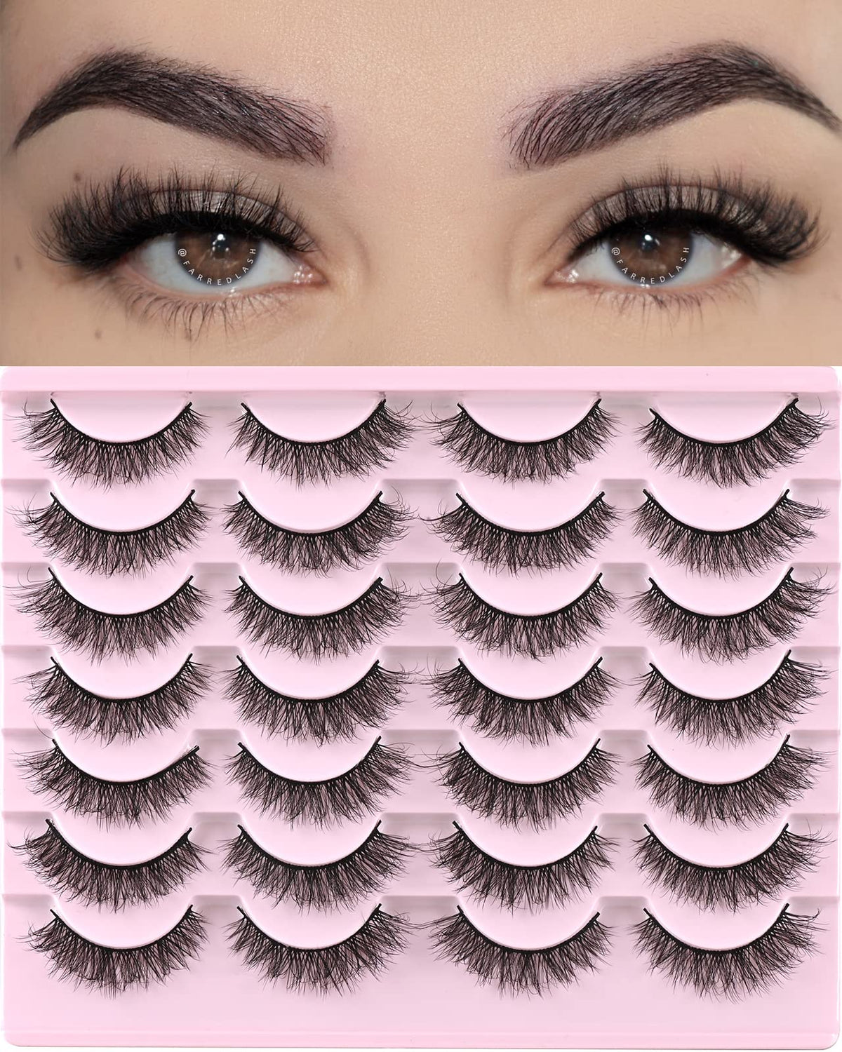 Cils FARRED F1 : boîte 14 paires pour un regard éclairé