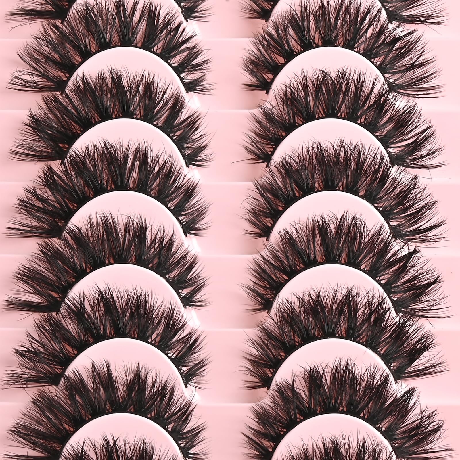 FARRED cils effilés 14mm pour douceur et tenue durable.