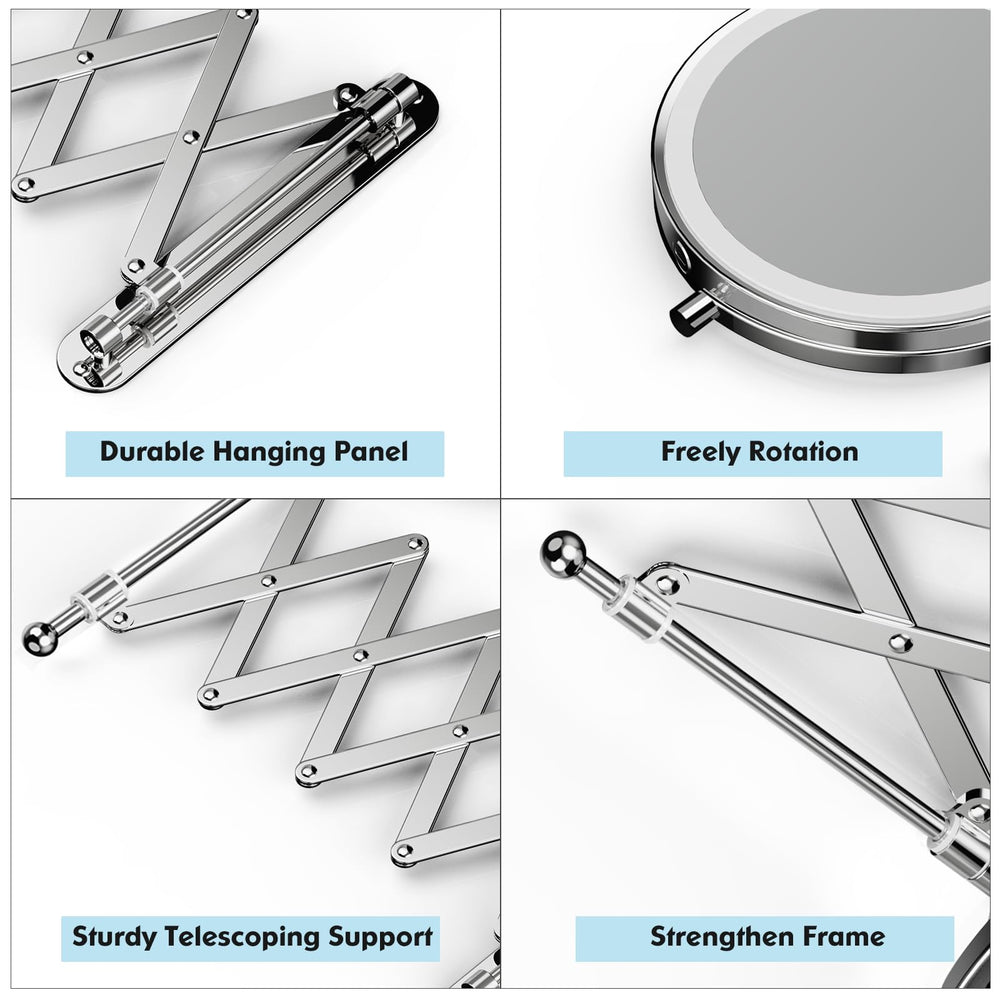 Batterie rechargeable 2000mAh du miroir fascinate sans prise immediatement