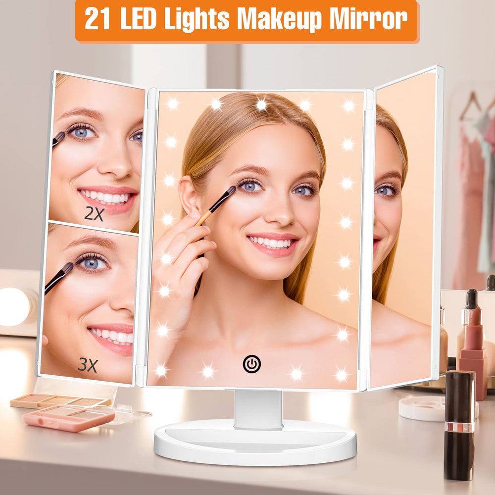FASCINATE Miroir pliant 2x, vue détaillée du visage